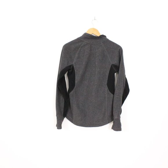 *ACX Grey and Black Zip Up Sweater - Picture 8 of 9